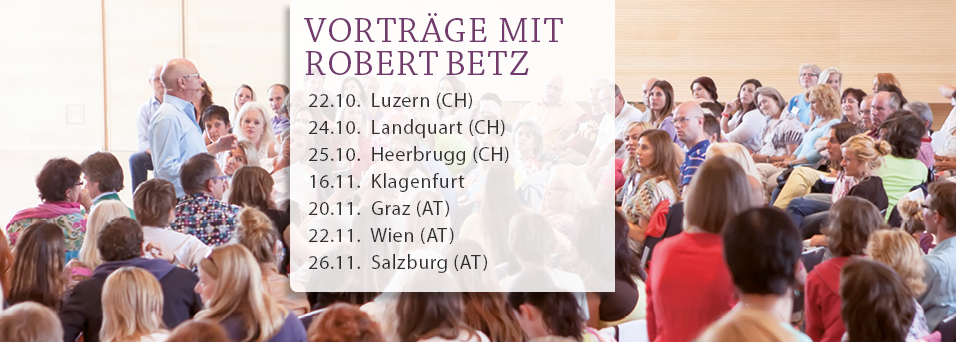 On Tour | Vorträge mit Robert Betz, alle Termine in der Übersicht